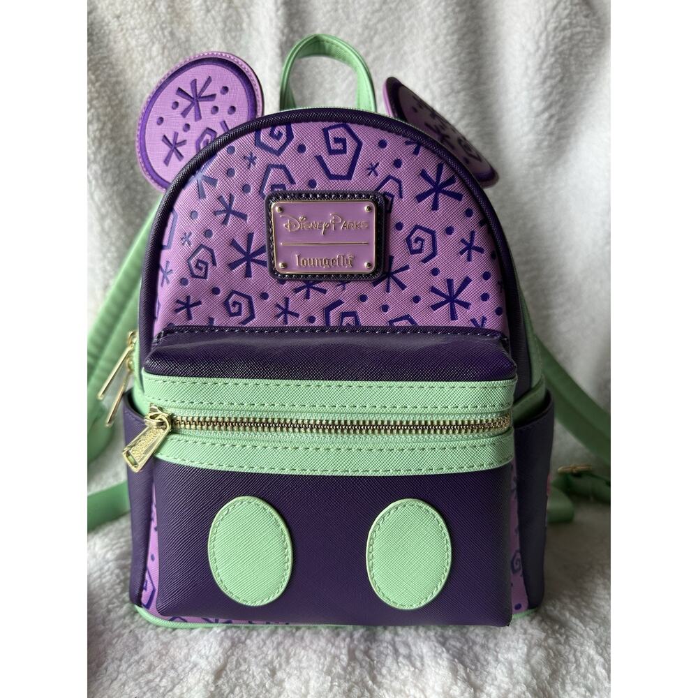 Disney‎ Parks Loungefly Alice in Wonderland Mickey Ear Mini Backpack NWOT